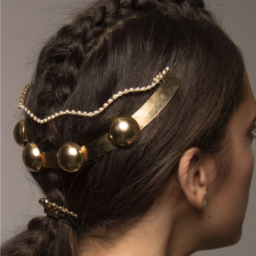 LELET NY Gold Dome Crown 💛